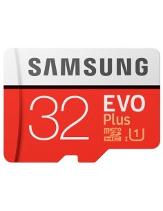 Samsung MicroSDHC EVO Plus 32GB Clase 10 + Adaptador
