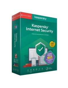 Kaspersky Internet Security 2020 4 Dispositivos 1 Año en TXETXUSOFT